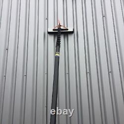 Pôle de nettoyage de fenêtres alimenté en eau en fibre de carbone haute module de 80 pieds Swift Plus