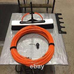 Pôle de nettoyage de fenêtres alimenté en eau en fibre de carbone haute module de 80 pieds Swift Plus