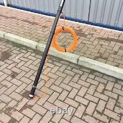 Pôle de nettoyage de fenêtres alimenté en eau en fibre de carbone haute module de 80 pieds Swift Plus