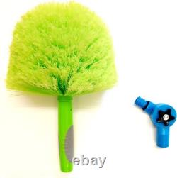 Pôle de nettoyage de fenêtres alimenté par eau, nettoyeur de toit de véranda à panneaux solaires