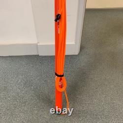 Pôle de nettoyage de fenêtres en fibre de carbone ECF55ft avec brosse à alimentation en eau anti-rotation
