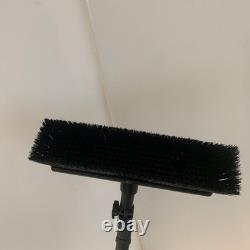 Pôle de nettoyage de fenêtres en fibre de carbone ECF55ft avec brosse à alimentation en eau anti-rotation