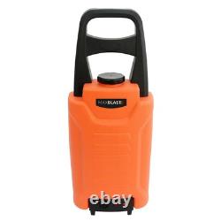 Pôle de nettoyage télescopique de 9 mètres avec alimentation en eau, chariot de nettoyage de fenêtres + 30L d'eau