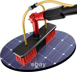 Pôle télescopique de 7 m. Système de nettoyage de fenêtres et de panneaux solaires alimenté par eau en aluminium.