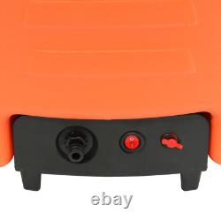 Pôle télescopique de nettoyage alimenté en eau et chariot de nettoyage de fenêtres avec réservoir d'eau de 30L