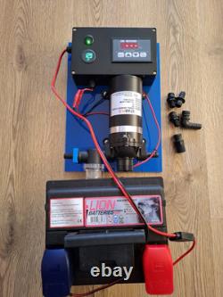 Pompe de nettoyage de fenêtres et carte de contrôle numérique avec affichage de tension, pompe de 100 psi