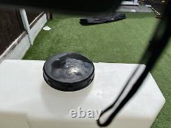 Réservoir d'eau en plastique de 250 litres à baffles pour le nettoyage des vitres, le camping et le nettoyage de voitures.