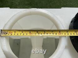 Réservoir de stockage d'eau en plastique bafflé de 250 litres pour le nettoyage de vitres, le camping et le nettoyage de voitures.