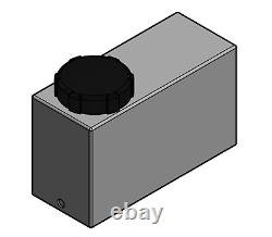 Réservoir de stockage d'eau en plastique de 18 litres pour le nettoyage des vitres et le camping