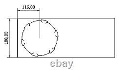 Réservoir de stockage d'eau en plastique de 18 litres pour le nettoyage des vitres et le camping