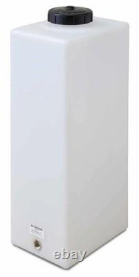 Réservoir de stockage d'eau en plastique de 28 L pour le nettoyage de vitres, le camping et le service d'entretien.