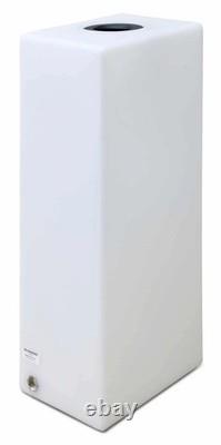 Réservoir de stockage d'eau en plastique de 60 litres pour le lavage de vitres, le camping et le nettoyage.