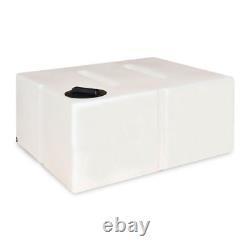 Réservoir de stockage d'eau en plastique plat de 650 litres pour le nettoyage de fenêtres et le nettoyage automobile