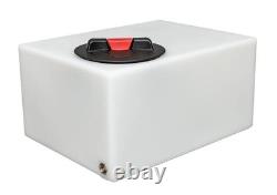 Réservoir de stockage d'eau en plastique plat de 75 litres pour nettoyage de vitres et camping