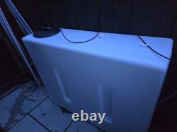 Réservoir de stockage d'eau en plastique vertical de 400 L pour nettoyage de fenêtres, camping et entretien automobile