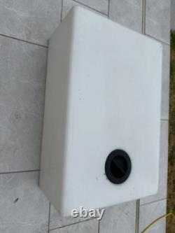Réservoir de stockage d’eau plat de 105 L avec fenêtre pour nettoyage, camping et lavage automobile
