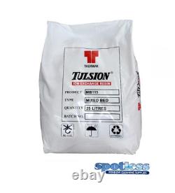 Résine Tulsion MB 115 DI pour nettoyage de fenêtres avec poteau alimenté en eau, sac de 25 litres
