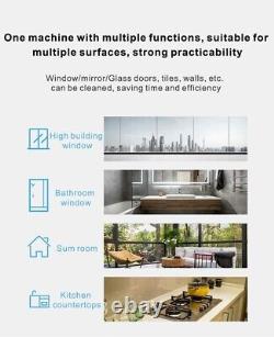 Robot De Nettoyage De Fenêtres Smart Auto Vaporisateur D'eau Nettoyeur De Verre App Télécommande Au