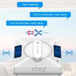 Robot de Nettoyage de Fenêtres, Double Jet d'Eau, Robot Nettoyeur de Fenêtres pour Sols et Murs en Verre