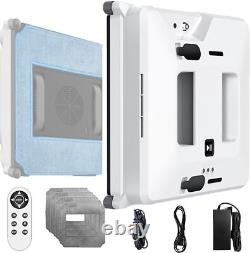 Robot de Nettoyage de Fenêtres Intelligent à 3000Pa avec Nettoyeur à Eau Spray Double Face