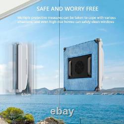 Robot de Nettoyage de Fenêtres Intelligent à 3000Pa avec Nettoyeur à Eau Spray Double Face