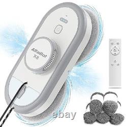 Robot de Nettoyage de Fenêtres X8 avec Double Pulvérisation d'Eau, Nettoyeur de Fenêtres Robotisé