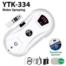 Robot de Nettoyage de Fenêtres à Spray d'Eau, Nettoyeur de Fenêtres Électrique Intelligent à Forte Aspiration Dou