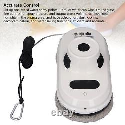 Robot de nettoyage automatique à distance pour vitres avec pulvérisateur d'eau et contrôle à distance EU