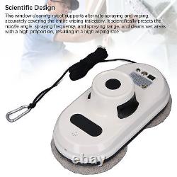 Robot de nettoyage automatique à distance pour vitres avec pulvérisateur d'eau et contrôle à distance EU