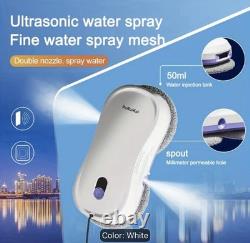 Robot de nettoyage automatique des fenêtres, nettoyeur de vitres intelligent, pulvérisation d’eau, télécommande