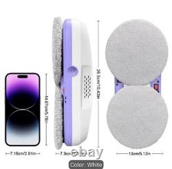 Robot de nettoyage automatique des fenêtres, nettoyeur de vitres intelligent, pulvérisation d’eau, télécommande