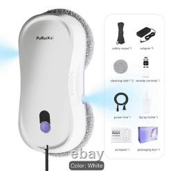 Robot de nettoyage automatique des fenêtres, nettoyeur de vitres intelligent, pulvérisation d’eau, télécommande