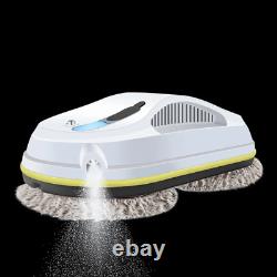 Robot de nettoyage automatique des vitres de maison avec pulvérisation d'eau et aspirateur à distance