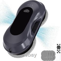 Robot de nettoyage de fenêtres AHWOiHS avec double pulvérisation d'eau, fenêtre automatique