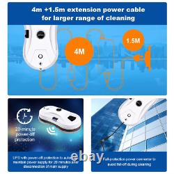 Robot de nettoyage de fenêtres YW610, pulvérisation d'eau, aspirateur robot ultrafin pour fenêtres, G