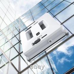 Robot de nettoyage de fenêtres à télécommande 3000Pa avec nettoyeur de fenêtres à double pulvérisation d'eau