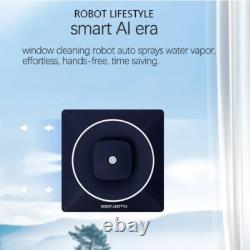 Robot de nettoyage de fenêtres avec pulvérisation d'eau pour laver les fenêtres appareil de maison intelligente
