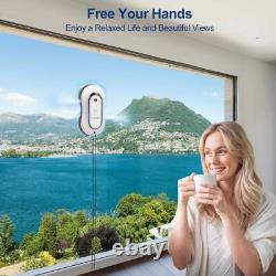 Robot de nettoyage de fenêtres intelligent Nettoyeur de fenêtres électrique avec pulvérisation d'eau double