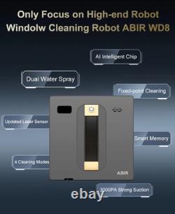 Robot de nettoyage de vitres à double pulvérisation d’eau, mémoire intelligente et capteur laser<br/>	
