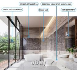 Robot de nettoyage de vitres à double pulvérisation d’eau, mémoire intelligente et capteur laser


 <br/>
	