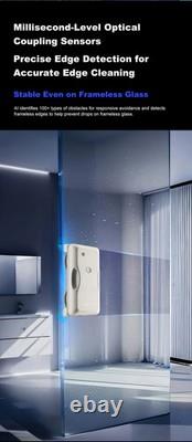 Robot de nettoyage de vitres à parcours, double pulvérisation d’eau, nettoyeur électrique ultrafin pour verre Robot de nettoyage de vitres à parcours, double pulvérisation d’eau, nettoyeur électrique ultrafin pour verre