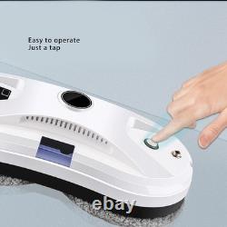 Robot lave-vitres entièrement automatique avec pulvérisation d’eau, 5600 Pa, forte aspiration, empêche les chutes
