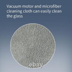 Robot lave-vitres entièrement automatique avec pulvérisation d’eau, 5600 Pa, forte aspiration, empêche les chutes Robot lave-vitres entièrement automatique avec pulvérisation d’eau, 5600 Pa, forte aspiration, empêche les chutes