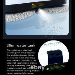 Robot lave-vitres entièrement automatique avec pulvérisation d’eau, 5600 Pa, forte aspiration, empêche les chutes