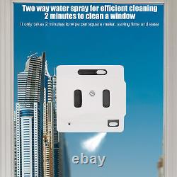Robot laveur de vitres 3 modes de nettoyage 2800Pa Spray d'eau intelligent