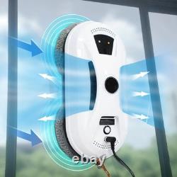 Robot nettoyeur de vitres automatique, nouveau, intelligent, avec télécommande et pulvérisation d’eau pour la maison