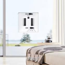 Robot nettoyeur de vitres intelligent 3000 Pa avec télécommande et double pulvérisation d’eau automatique