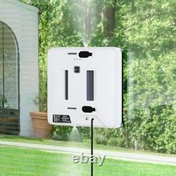 Robot nettoyeur de vitres intelligent 3000 Pa avec télécommande et double pulvérisation d’eau automatique