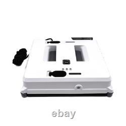 Robot nettoyeur de vitres intelligent 3000 Pa avec télécommande et double pulvérisation d’eau automatique