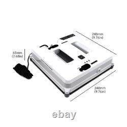 Robot nettoyeur de vitres intelligent 3000 Pa avec télécommande et double pulvérisation d’eau automatique Robot nettoyeur de vitres intelligent 3000 Pa avec télécommande et double pulvérisation d’eau automatique
